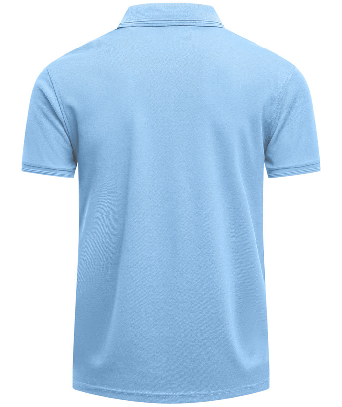 ZITY Men's Button Up Slim Fit Casual Polo Shirt-CUMPO05344