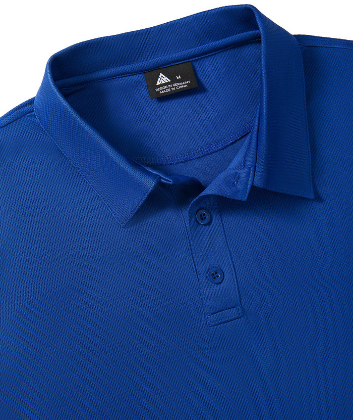 ZITY Men's Button Up Slim Fit Polo Shirt-CUMPO05192