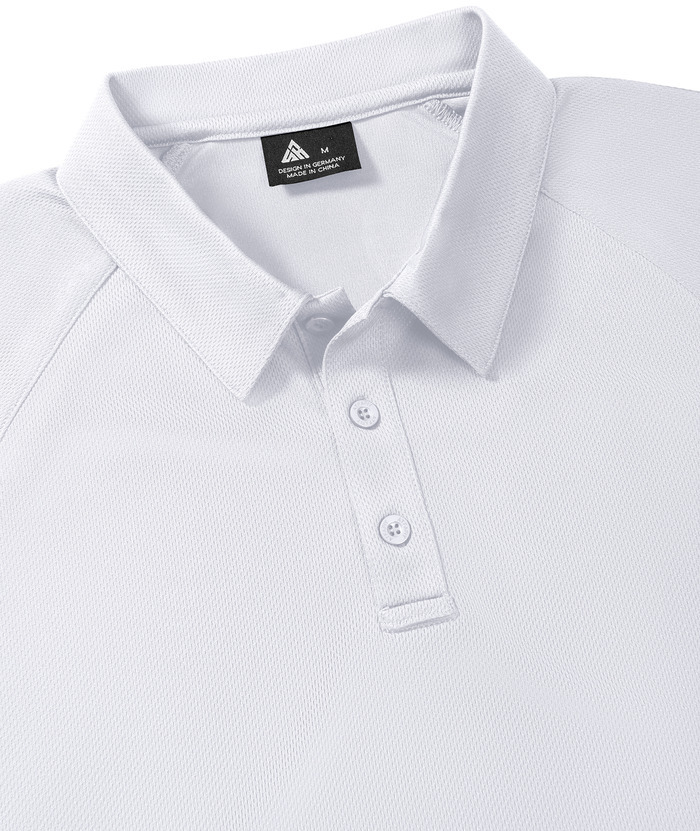 ZITY Men's Button Up Slim Fit Golf Polo Shirt-CUMPO05193