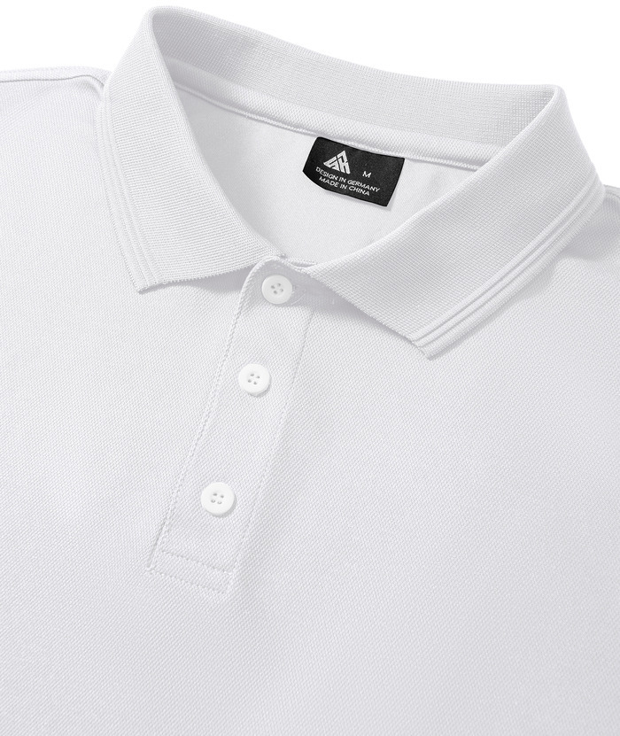 ZITY Men's Button Up Slim Fit Casual Polo Shirt-CUMPO05344