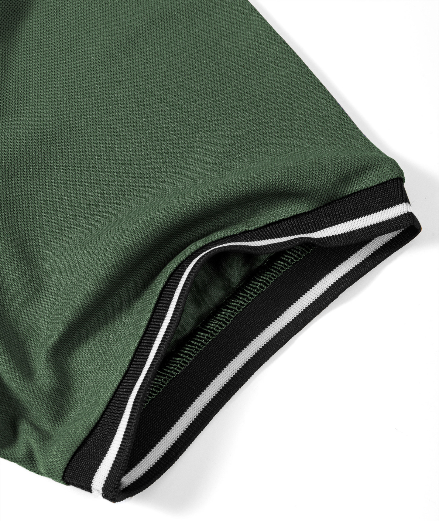 ZITY Men's Contrast Collar Slim Fit Polo Shirt-CUMPO05144