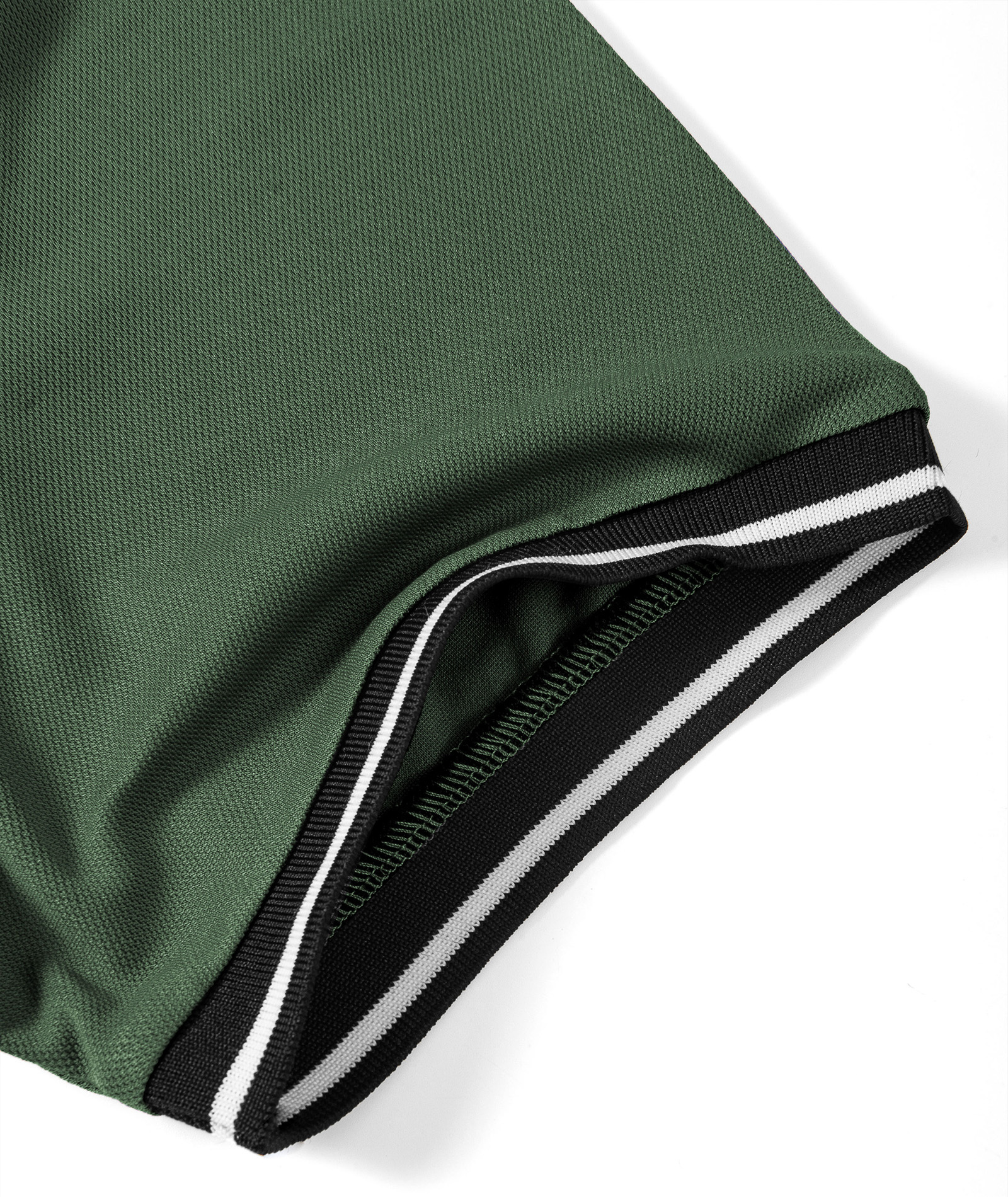 ZITY Men's Contrast Collar Slim Fit Polo Shirt-CUMPO05144