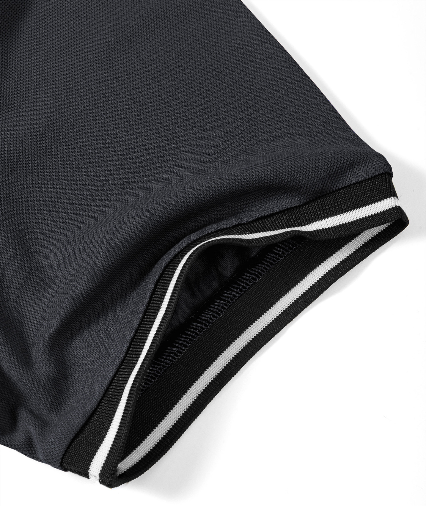 ZITY Men's Contrast Collar Slim Fit Polo Shirt-CUMPO05144