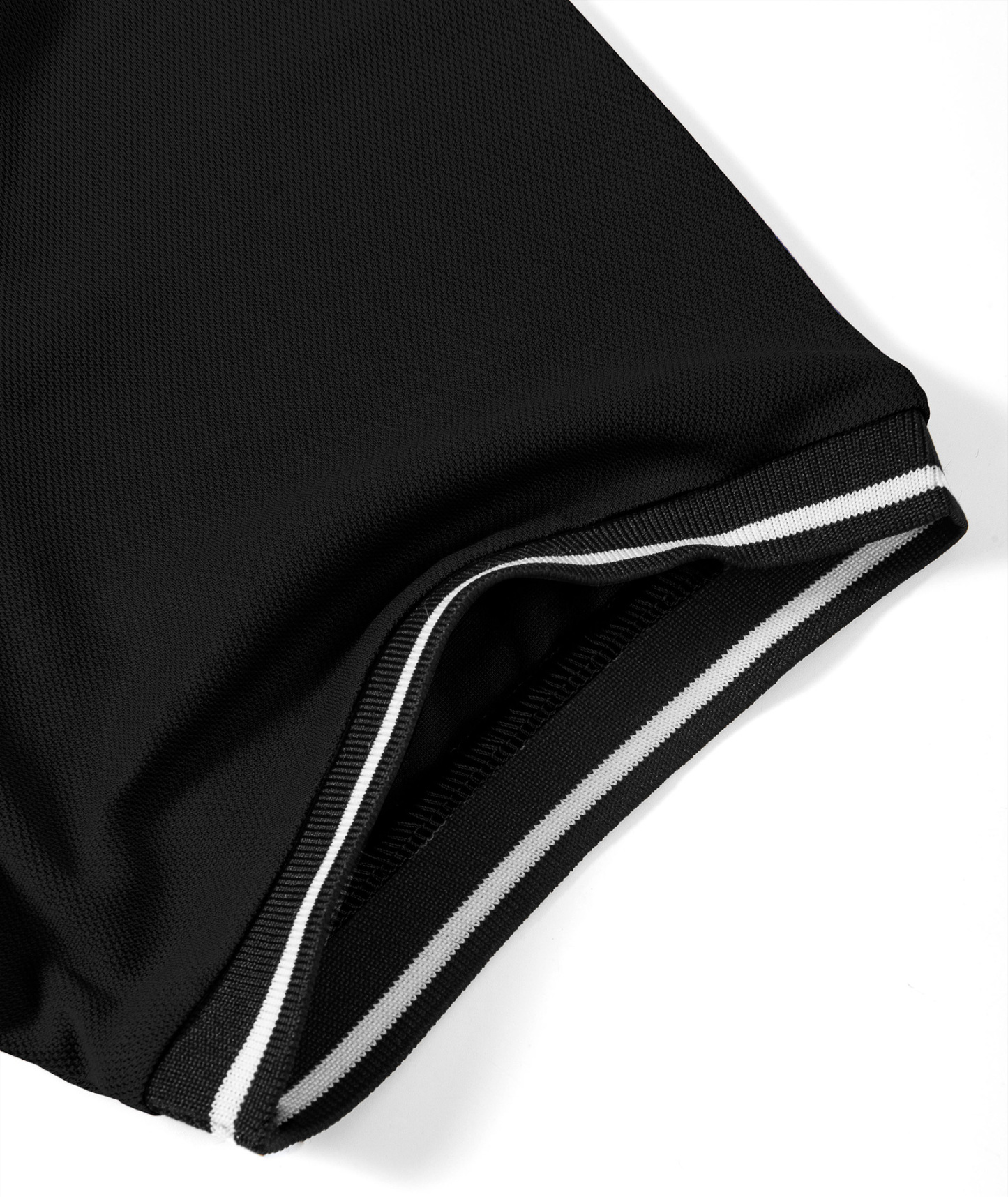 ZITY Men's Contrast Collar Slim Fit Polo Shirt-CUMPO05144