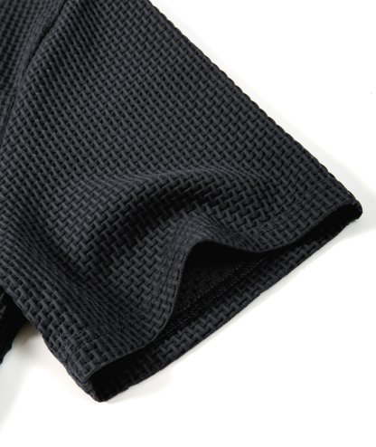 ZITY Men's Textured Dri Fit Performance Polo Shirt-CUMPO05145