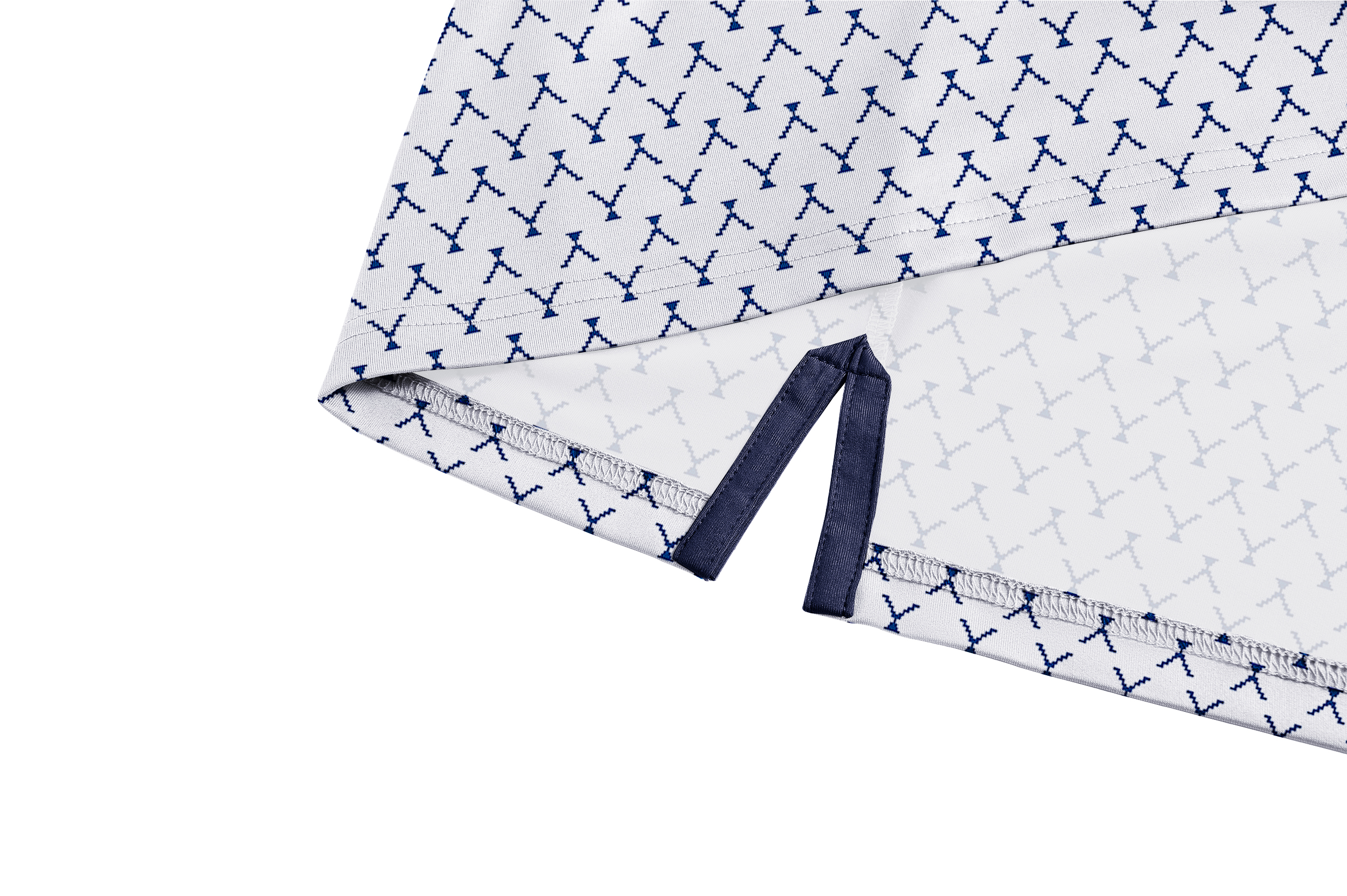 ZITY Men's Hawaiian Flower Print Polo Shirts-CUMPO05190