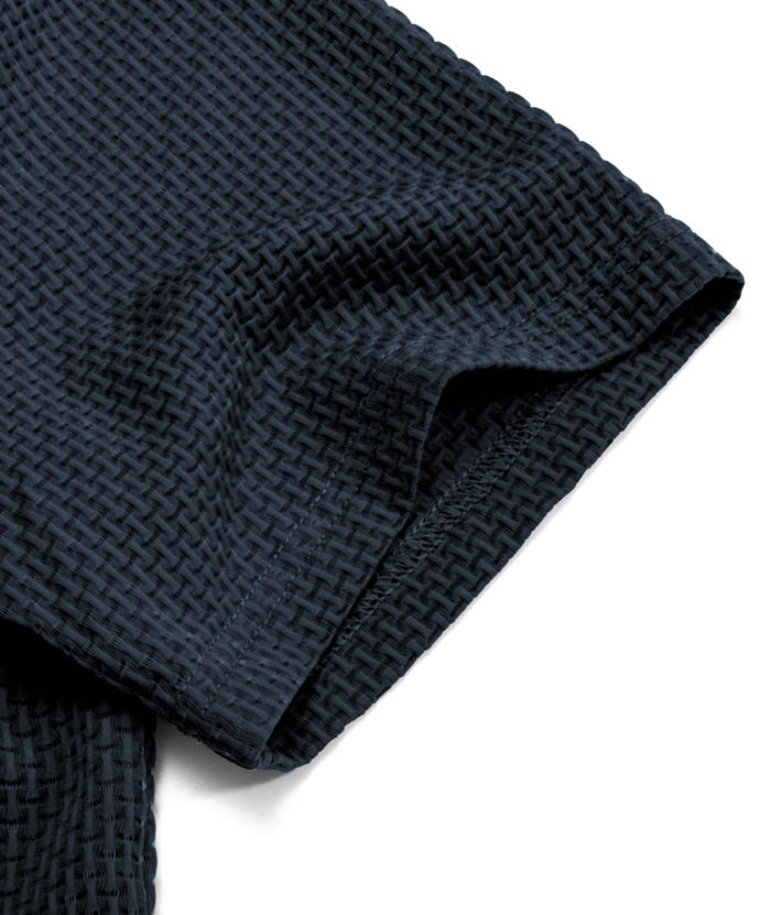 ZITY Men's Textured Dri Fit Performance Polo Shirt-CUMPO05145