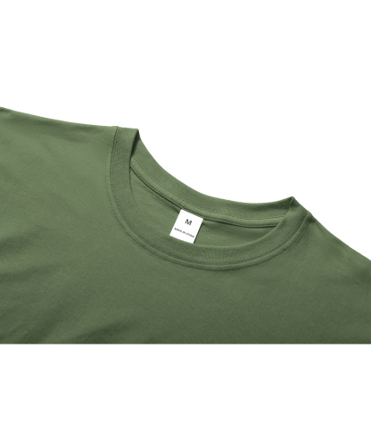 ZITY Men’s Solid Color Regular Fit Short Sleeve Crew Neck T-Shirt Casual Summer Top-CUMTS06485