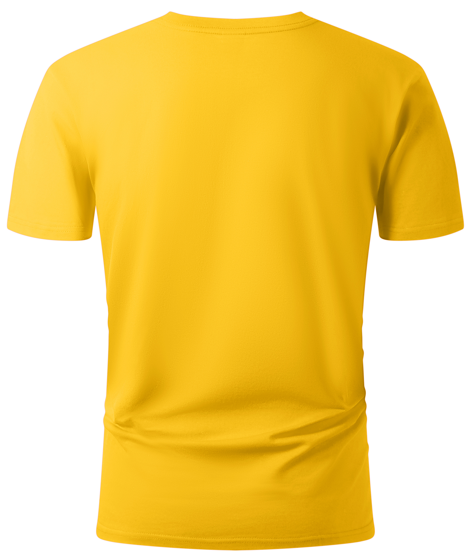 ZITY Men’s Solid Color Regular Fit Short Sleeve Crew Neck T-Shirt Casual Summer Top-CUMTS06485