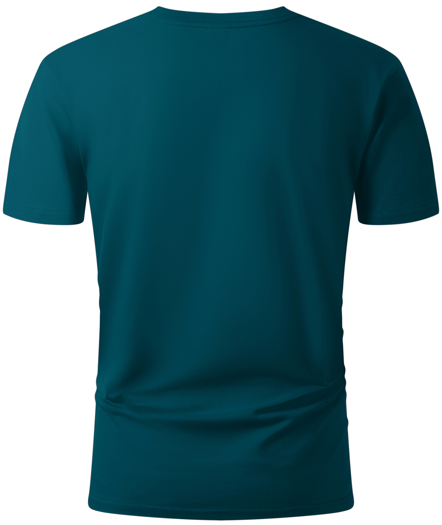 ZITY Men’s Solid Color Regular Fit Short Sleeve Crew Neck T-Shirt Casual Summer Top-CUMTS06485