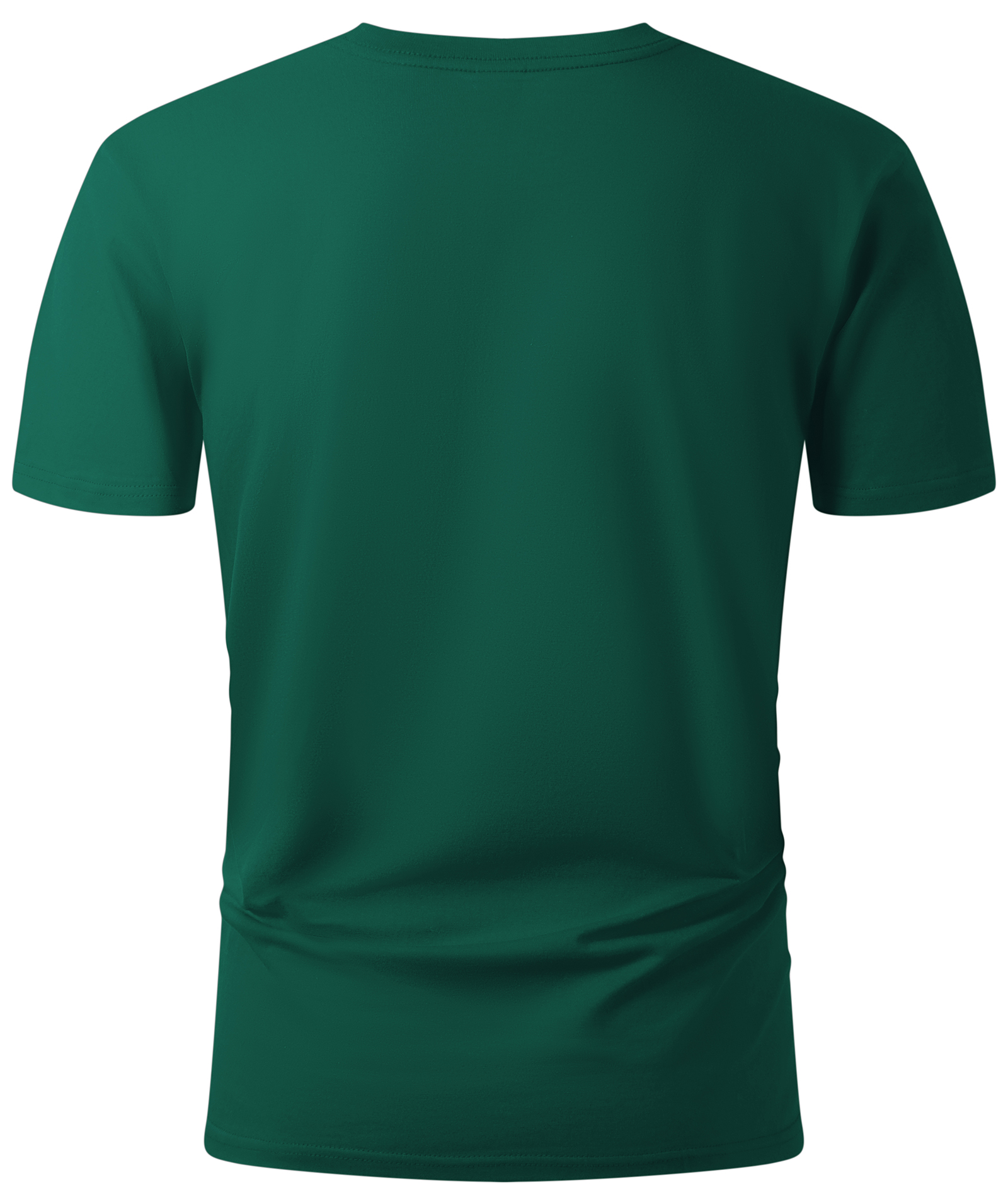 ZITY Men’s Solid Color Regular Fit Short Sleeve Crew Neck T-Shirt Casual Summer Top-CUMTS06485