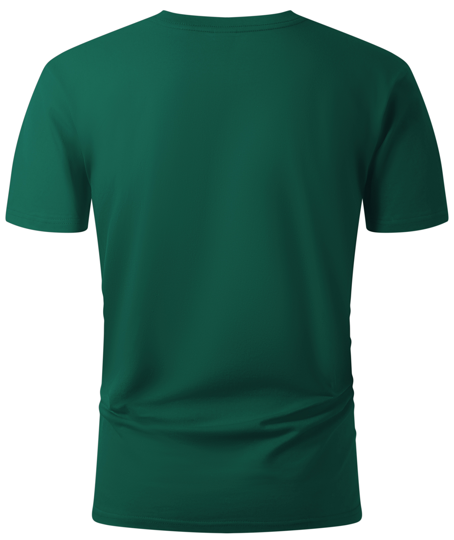 ZITY Men’s Solid Color Regular Fit Short Sleeve Crew Neck T-Shirt Casual Summer Top-CUMTS06485