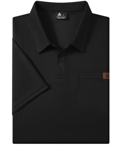 ZITY Men's Chest Pocket Dri Fit Polo Shirt-CUMPO05759