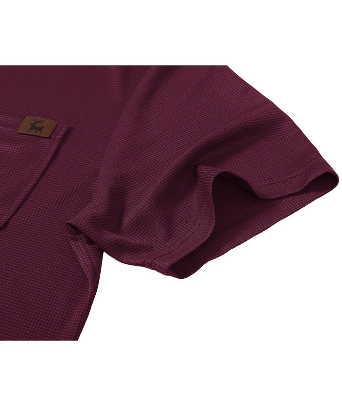 ZITY Men's Chest Pocket Dri Fit Polo Shirt-CUMPO05759