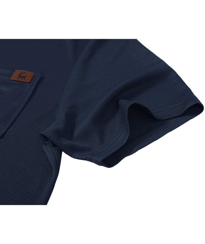 ZITY Men's Chest Pocket Dri Fit Polo Shirt-CUMPO05759