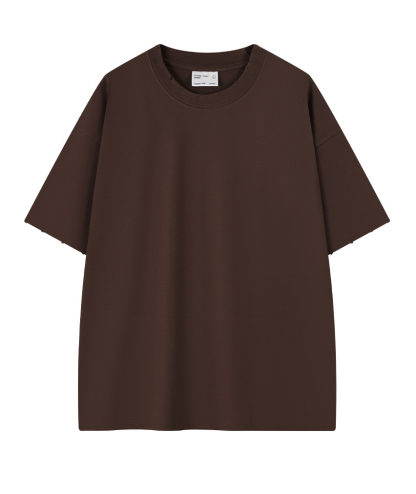 Unisex Premium 8.85 oz/yd² Heavyweight Ribbed Cotton T-Shirt-DUMTS05575