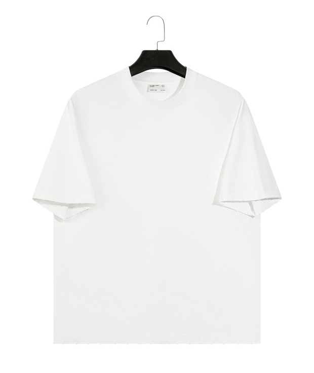 Unisex Premium 8.85 oz/yd² Heavyweight Ribbed Cotton T-Shirt-DUMTS05575