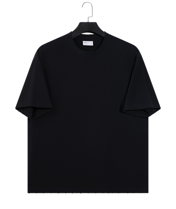 Unisex Premium 8.85 oz/yd² Heavyweight Ribbed Cotton T-Shirt-DUMTS05575