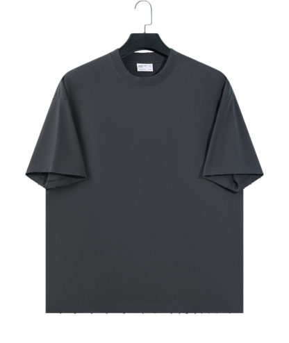 Unisex Premium 8.85 oz/yd² Heavyweight Ribbed Cotton T-Shirt-DUMTS05575
