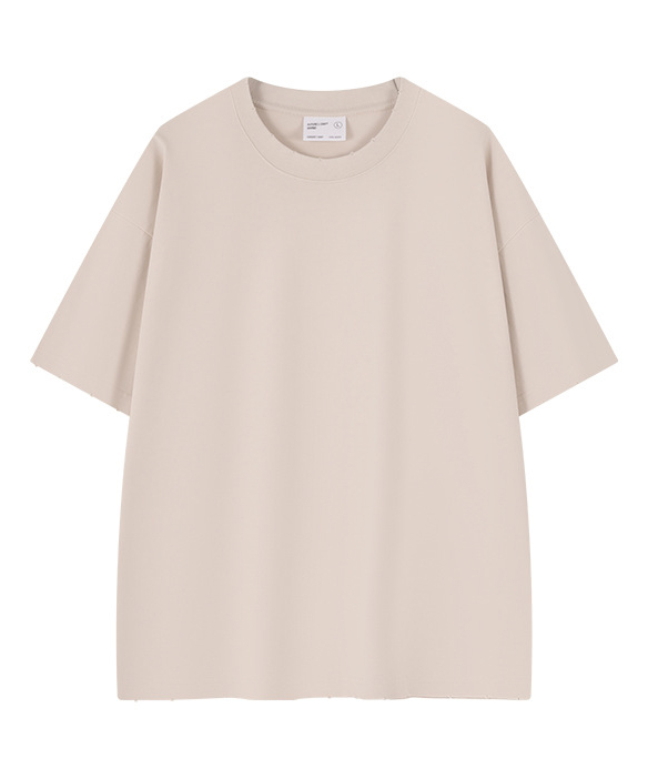 Unisex Premium 8.85 oz/yd² Heavyweight Ribbed Cotton T-Shirt-DUMTS05575
