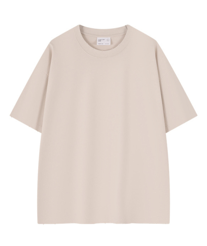 Unisex Premium 8.85 oz/yd² Heavyweight Ribbed Cotton T-Shirt-DUMTS05575