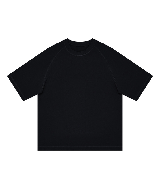 Unisex Heavyweight 100% Cotton Raglan Sleeve T-Shirt-DUMTS05583