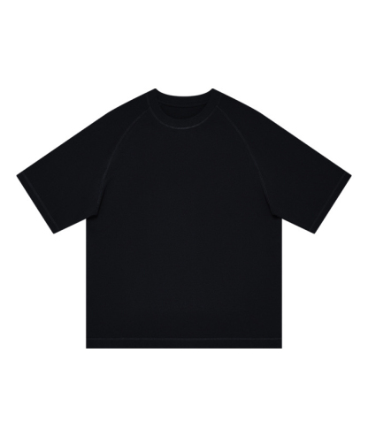 Unisex Heavyweight 100% Cotton Raglan Sleeve T-Shirt-DUMTS05583