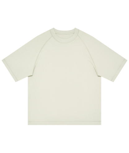 Unisex Heavyweight 100% Cotton Raglan Sleeve T-Shirt-DUMTS05583