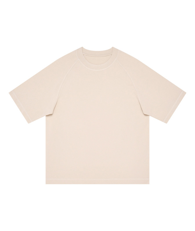 Unisex Heavyweight 100% Cotton Raglan Sleeve T-Shirt-DUMTS05583