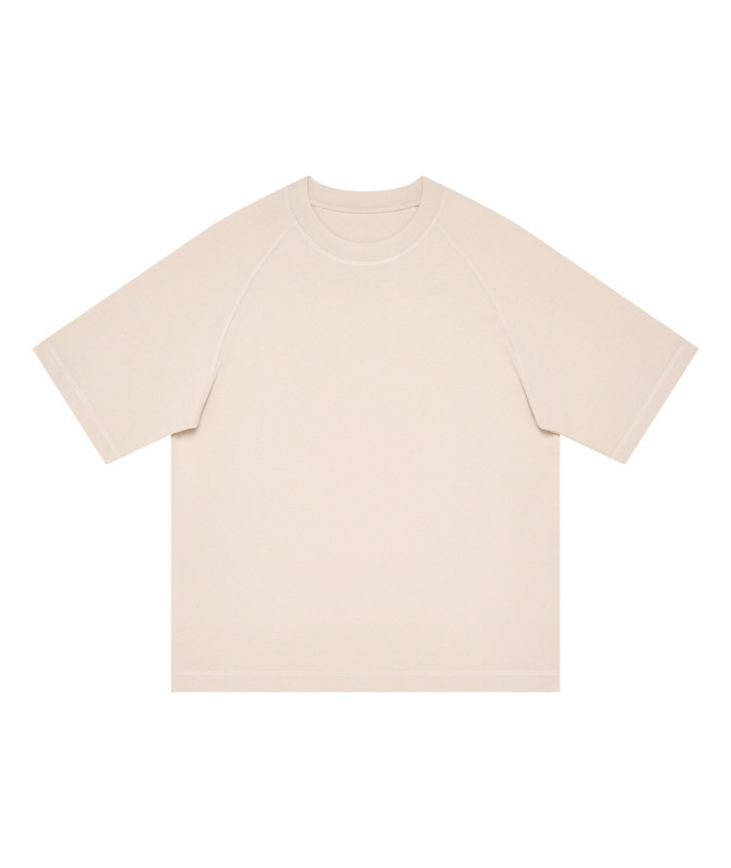 Unisex Heavyweight 100% Cotton Raglan Sleeve T-Shirt-DUMTS05583