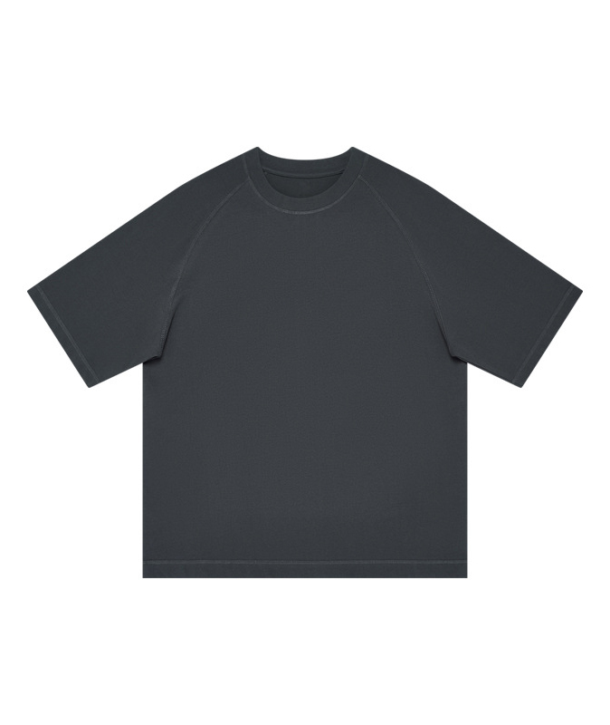 Unisex Heavyweight 100% Cotton Raglan Sleeve T-Shirt-DUMTS05583