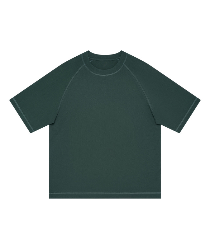 Unisex Heavyweight 100% Cotton Raglan Sleeve T-Shirt-DUMTS05583