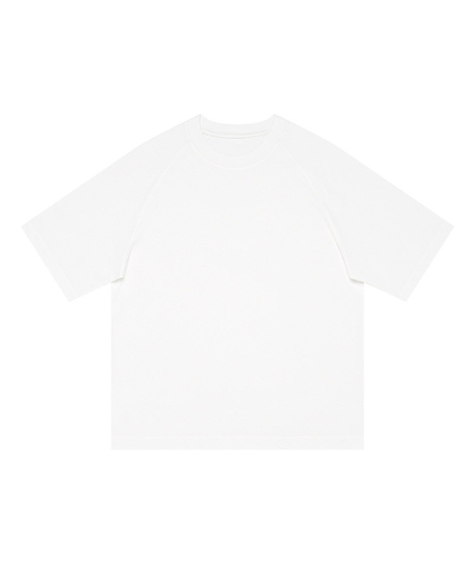 Unisex Heavyweight 100% Cotton Raglan Sleeve T-Shirt-DUMTS05583