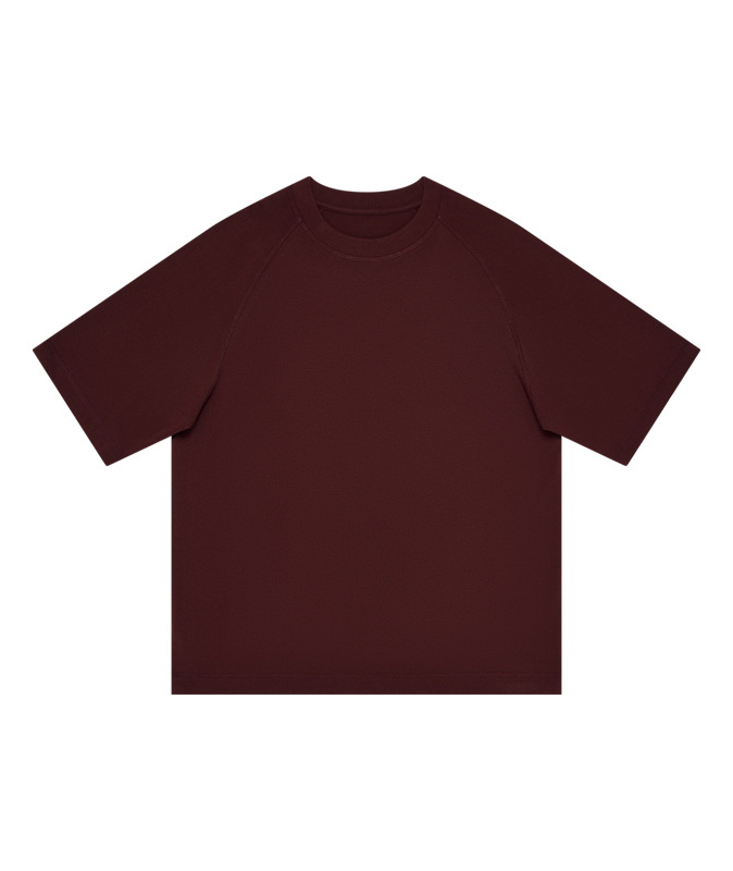 Unisex Heavyweight 100% Cotton Raglan Sleeve T-Shirt-DUMTS05583