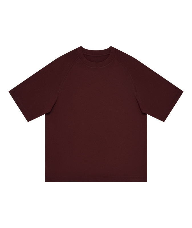 Unisex Heavyweight 100% Cotton Raglan Sleeve T-Shirt-DUMTS05583