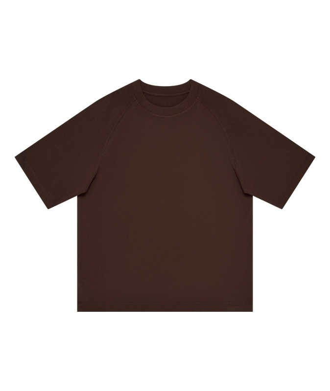 Unisex Heavyweight 100% Cotton Raglan Sleeve T-Shirt-DUMTS05583