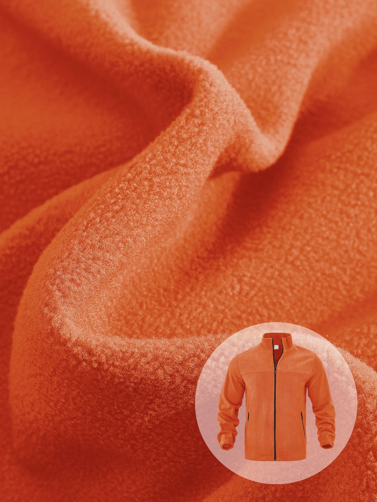 ZITY Men’s Fleece Jackets American Style Thickened Stand Collar Cardigan Hoodie