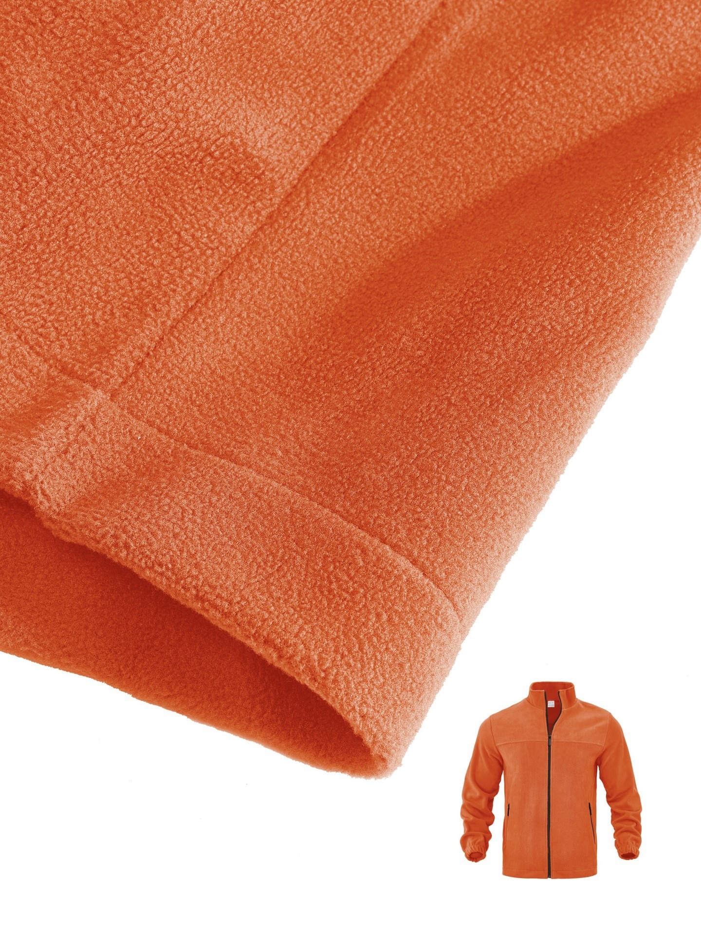 ZITY Men’s Fleece Jackets American Style Thickened Stand Collar Cardigan Hoodie