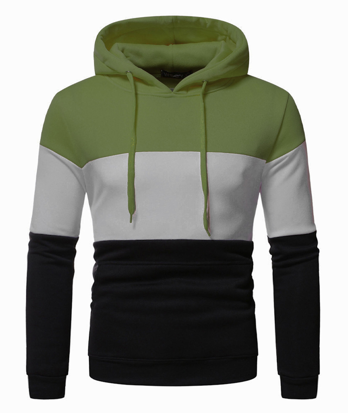 ZITY Men's Pullover Long Sleeve Casual Fleece Hoodie-DUMFH04904|Zitysports