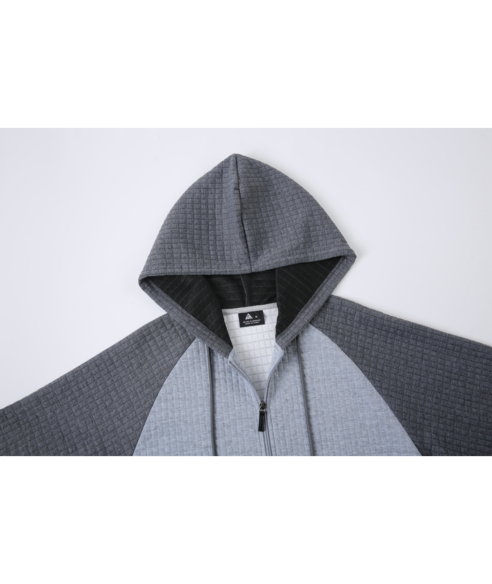 ZITY Men's Slim Fit Long Sleeve Color Block Hoodie Sweatshirt-ZPK006332 | Zitysports