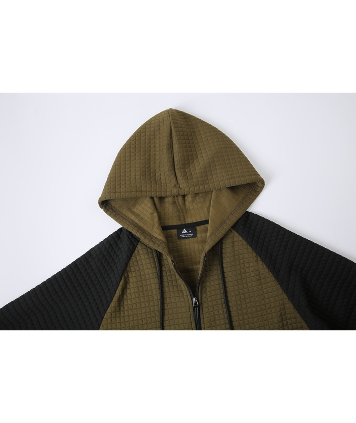 ZITY Men's Slim Fit Long Sleeve Color Block Hoodie Sweatshirt-ZPK006332 | Zitysports