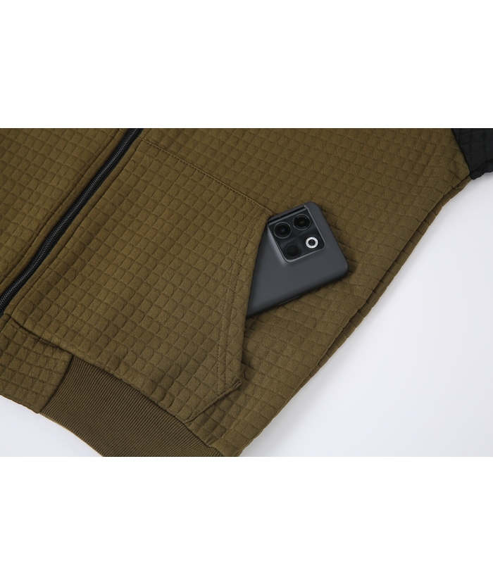 ZITY Men's Slim Fit Long Sleeve Color Block Hoodie Sweatshirt-ZPK006332 | Zitysports