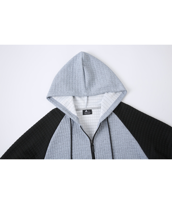 ZITY Men's Slim Fit Long Sleeve Color Block Hoodie Sweatshirt-ZPK006332 | Zitysports