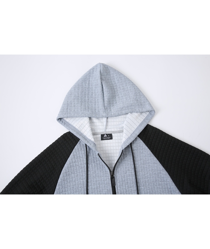 ZITY Men's Slim Fit Long Sleeve Color Block Hoodie Sweatshirt-ZPK006332 | Zitysports