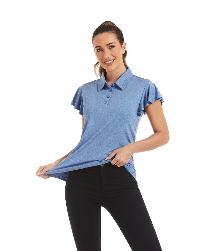 ZITY Women's Dri Fit Sports Polo Shirt-CFWZZ00023