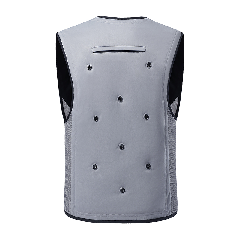 ZITY Men's Full Zipper Cooling Vest-M905