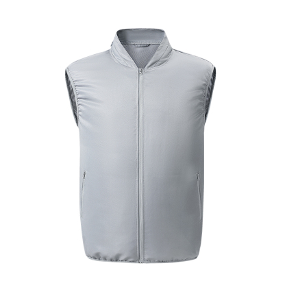 ZITY Men's Zip Up 3 Holes Fan Cooling Vest-2362