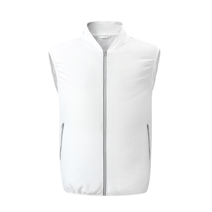 ZITY Men's Zip Up 3 Holes Fan Cooling Vest-2362