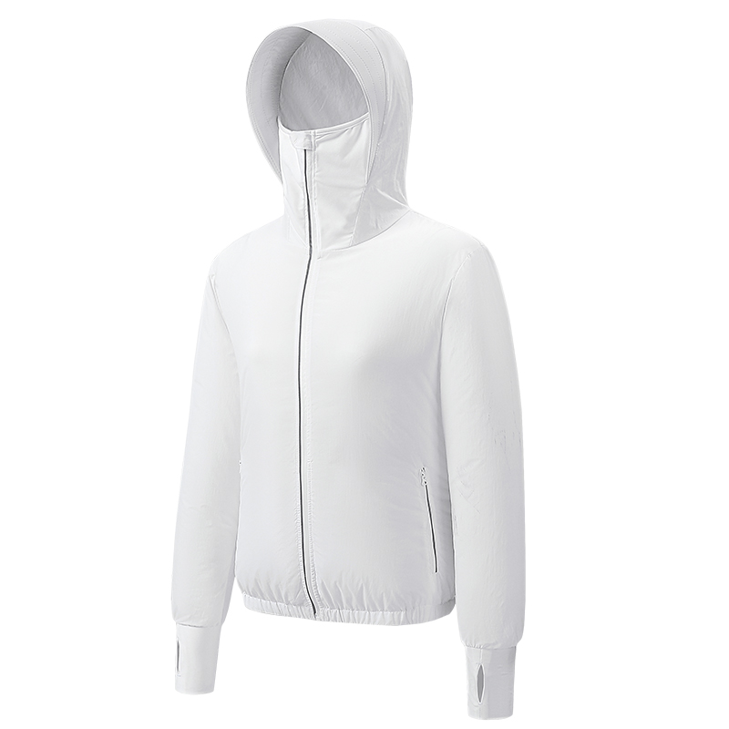 ZITY Women's 2 Hole Fan Brim Sun Hat Sun Protection Hoodie-2342