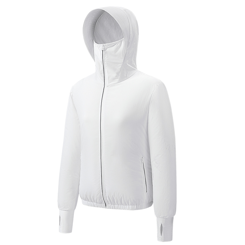 ZITY Women's 2 Hole Fan Brim Sun Hat Sun Protection Hoodie-2342